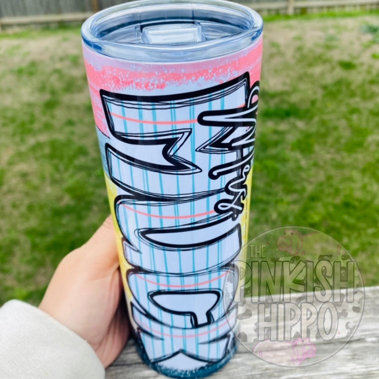 Pencil Best Teacher Ever Water Tumbler – Squishy Cheeks